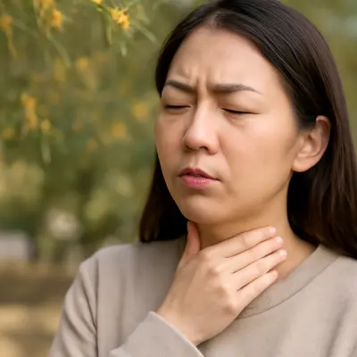 ヒノキ花粉で喉が痛いのはなぜ？原因と対処法を解説