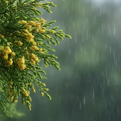 ヒノキ花粉は雨の日どうなる？飛散量と症状への影響を解説
