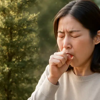 ヒノキ花粉 咳 止まらない