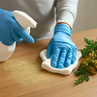 ヒノキ花粉 掃除 方法