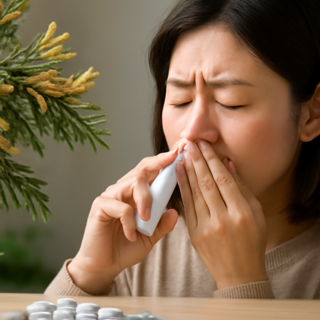 ヒノキ花粉 市販薬 効く