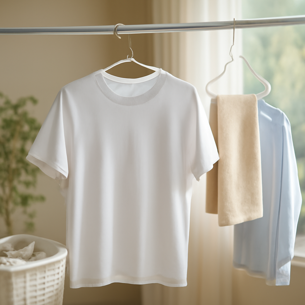 ヒノキ花粉 洗濯物 部屋干し