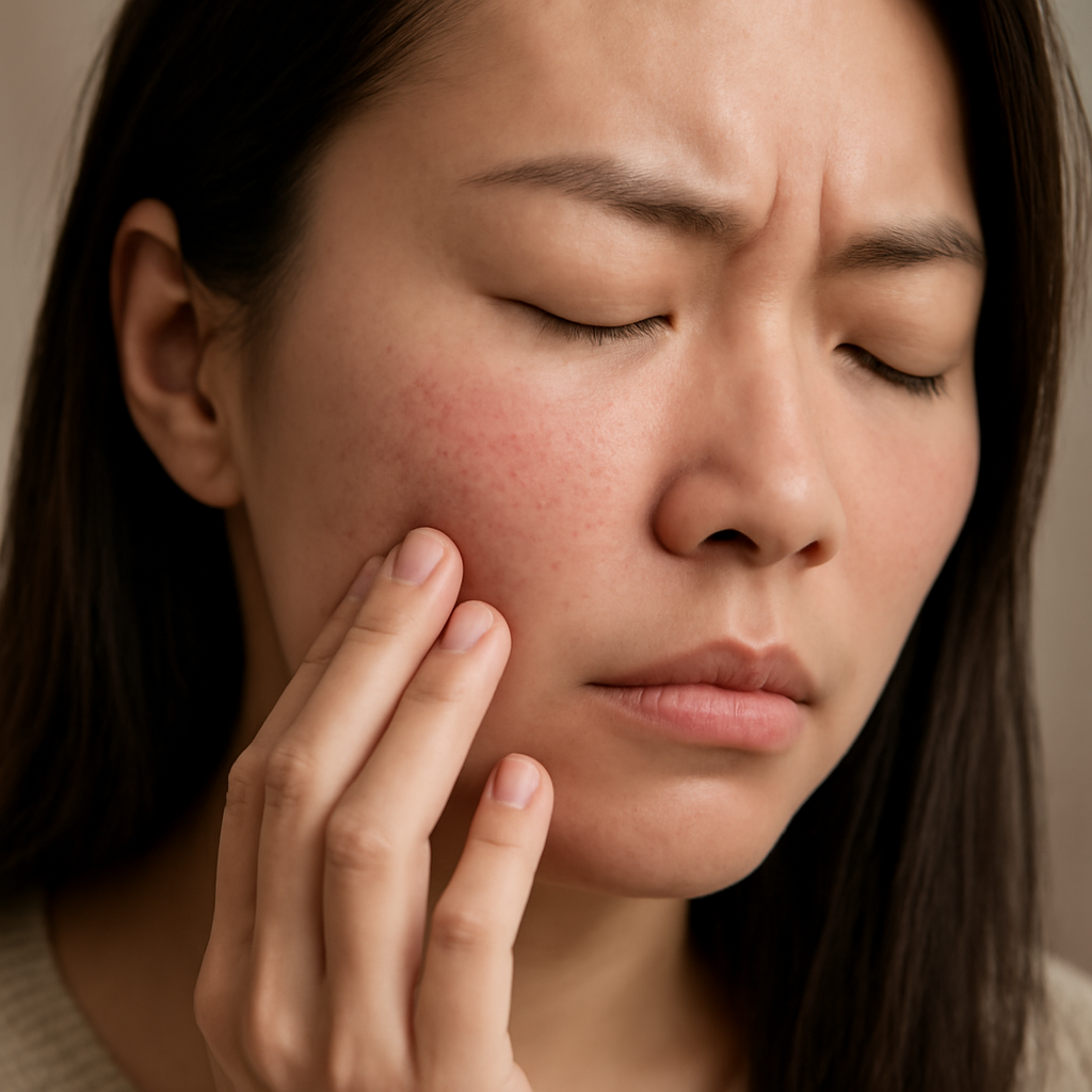 ヒノキ花粉 肌荒れ