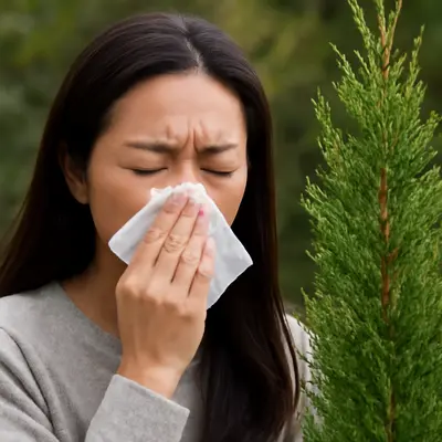 ヒノキ花粉 応急処置